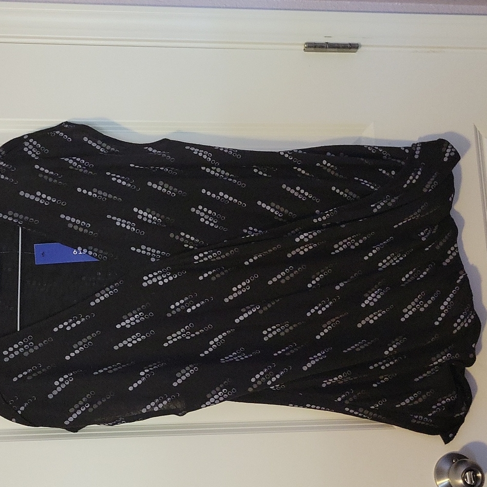 Apt 9 dot wrap top